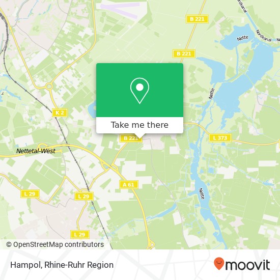 Hampol map