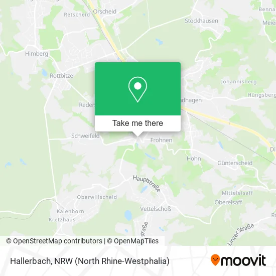 Карта Hallerbach