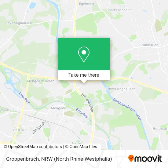 Карта Groppenbruch