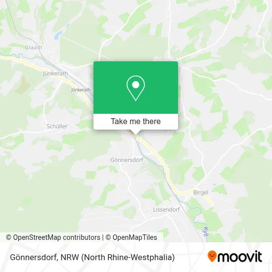 Gönnersdorf map