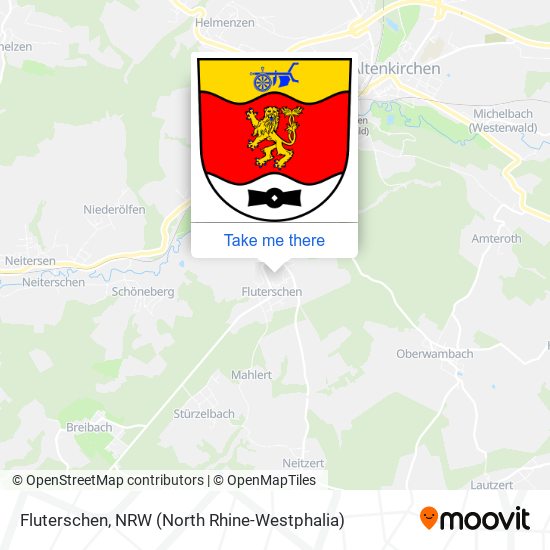 Карта Fluterschen
