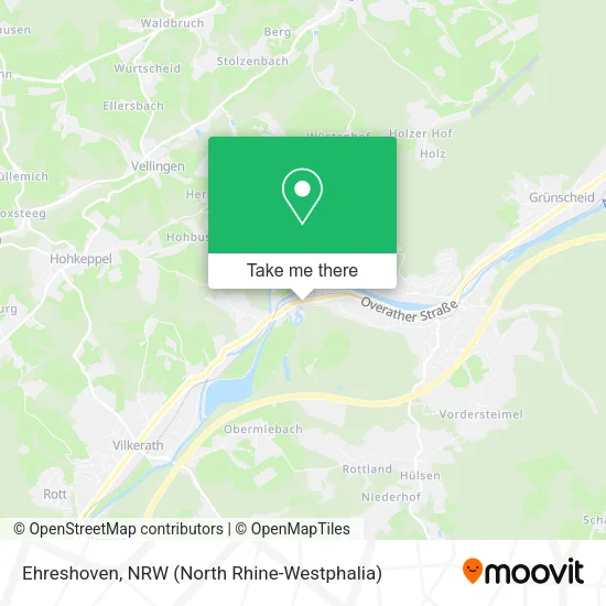 Карта Ehreshoven