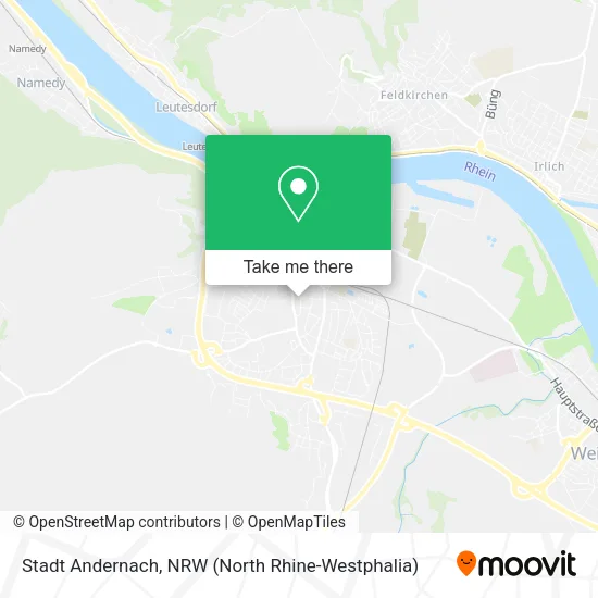 Карта Stadt Andernach