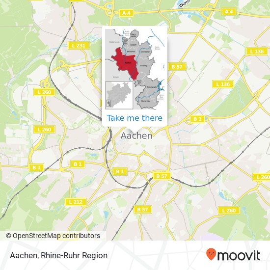 Aachen map