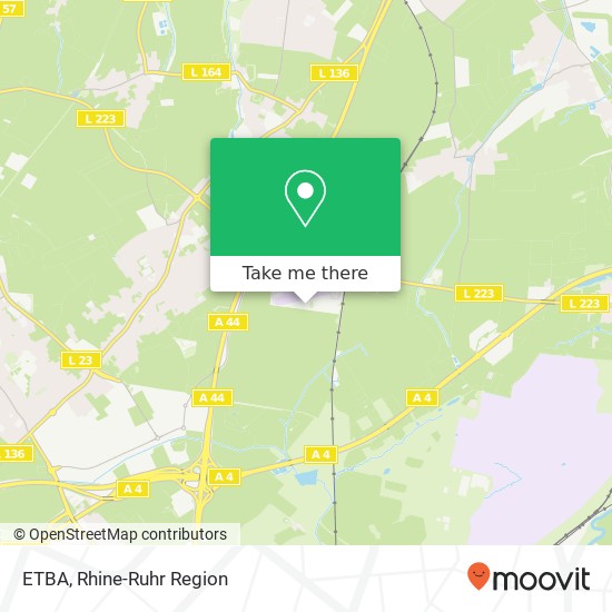 ETBA map
