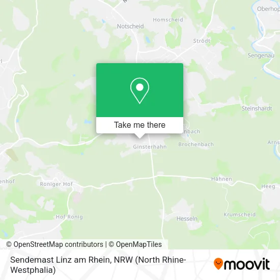 Карта Sendemast Linz am Rhein