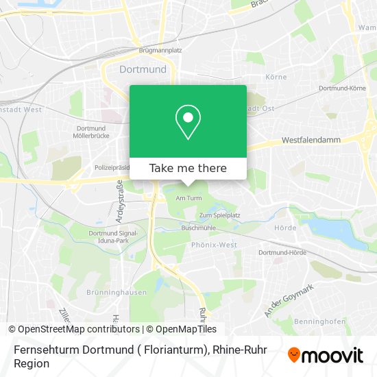Fernsehturm Dortmund ( Florianturm) map