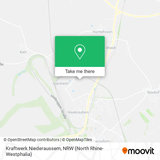 Карта Kraftwerk Niederaussem