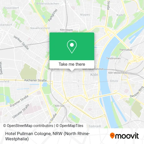 Карта Hotel Pullman Cologne