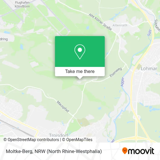 Moltke-Berg map