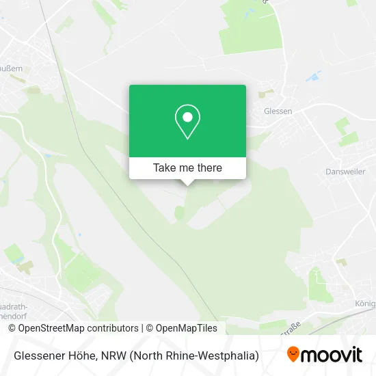 Карта Glessener Höhe