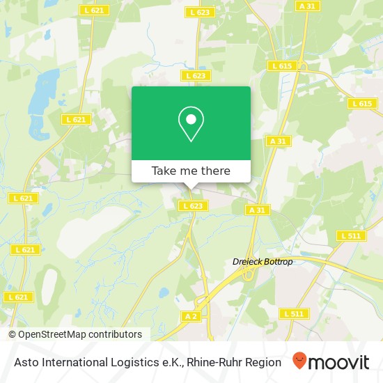 Asto International Logistics e.K. map