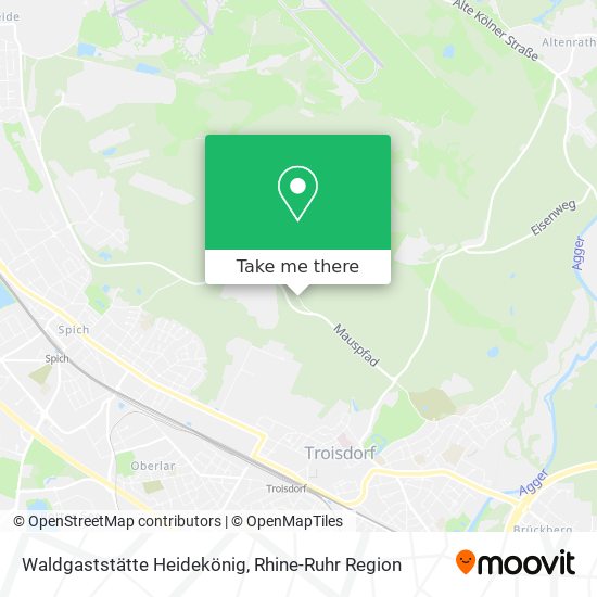 Waldgaststätte Heidekönig map