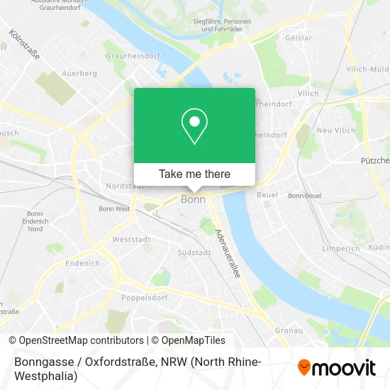 Карта Bonngasse / Oxfordstraße