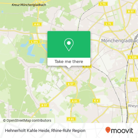 Hehnerholt Kahle Heide map