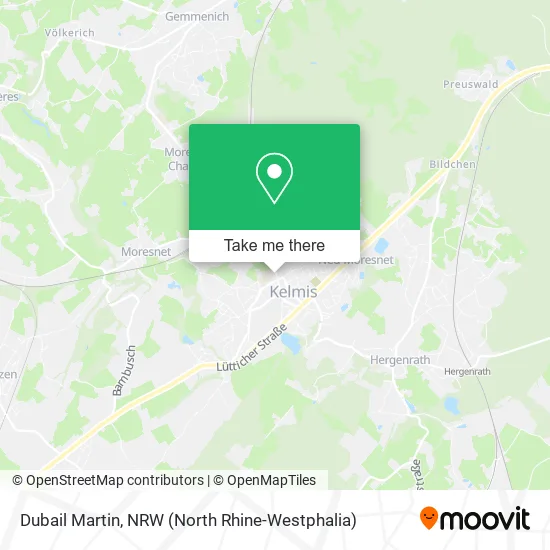 Карта Dubail Martin