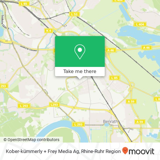 Kober-kümmerly + Frey Media Ag map