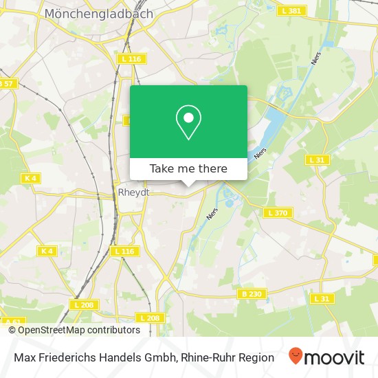 Max Friederichs Handels Gmbh map