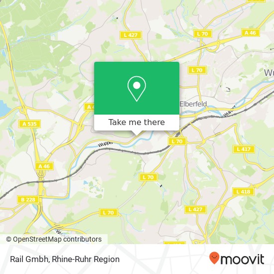 Rail Gmbh map