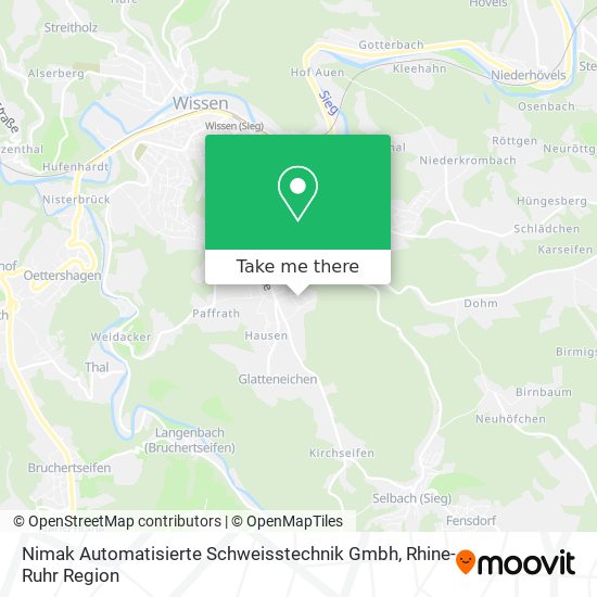 Nimak Automatisierte Schweisstechnik Gmbh map
