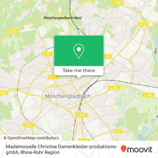 Карта Mademoiselle Christine Damenkleider-produktions-gmbh