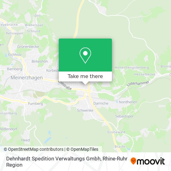 Dehnhardt Spedition Verwaltungs Gmbh map