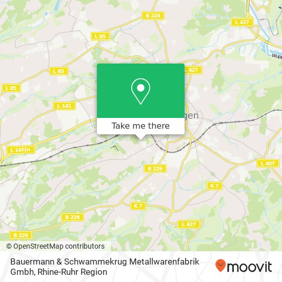 Bauermann & Schwammekrug Metallwarenfabrik Gmbh map