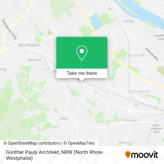 Günther Pauly Architekt map