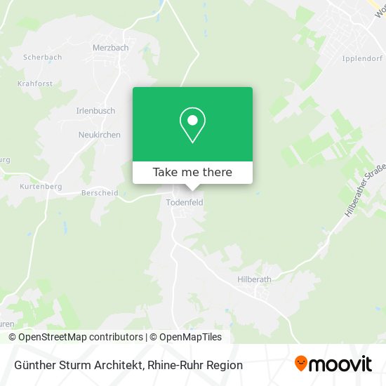 Günther Sturm Architekt map
