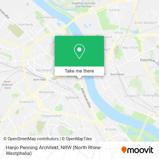 Карта Hanjo Penning Architekt