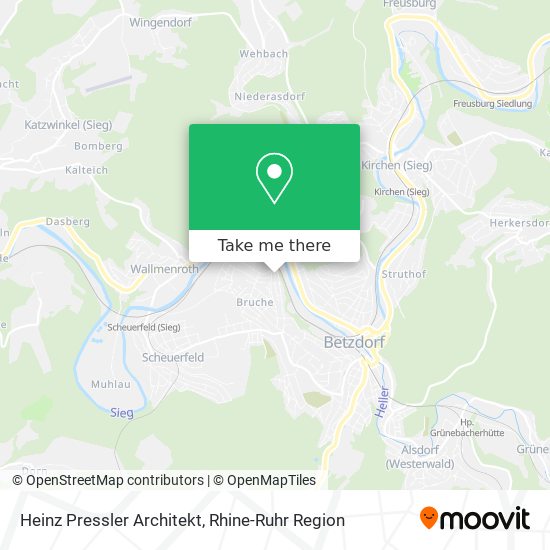 Heinz Pressler Architekt map