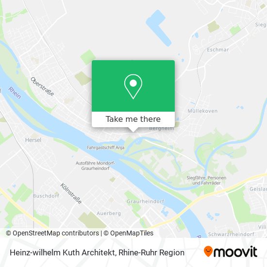 Heinz-wilhelm Kuth Architekt map