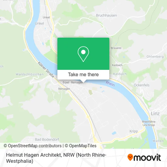 Helmut Hagen Architekt map