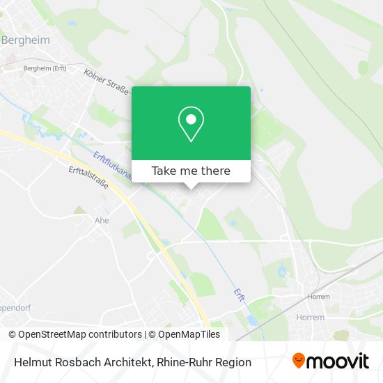 Helmut Rosbach Architekt map