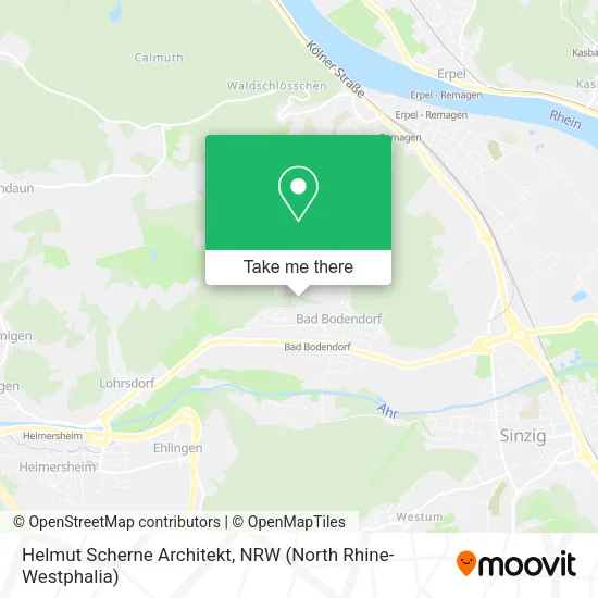 Карта Helmut Scherne Architekt