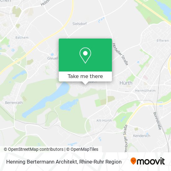 Henning Bertermann Architekt map