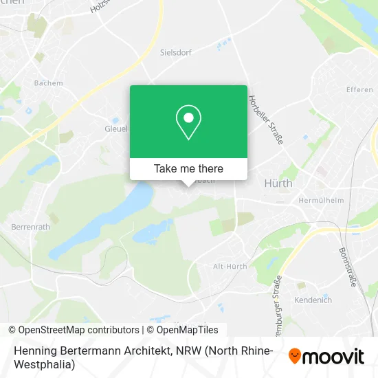 Карта Henning Bertermann Architekt