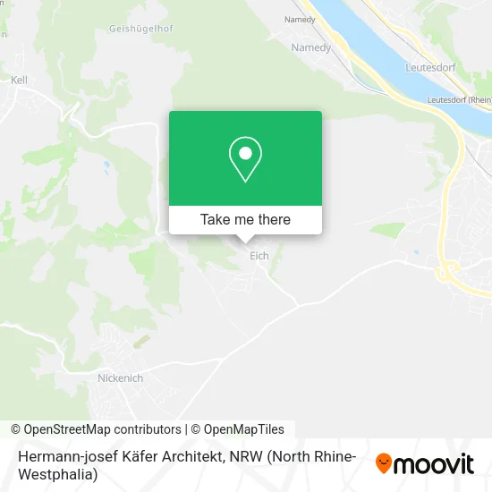 Карта Hermann-josef Käfer Architekt