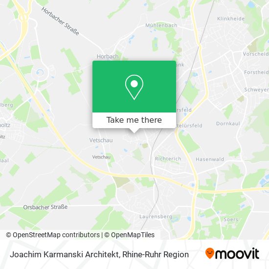 Joachim Karmanski Architekt map