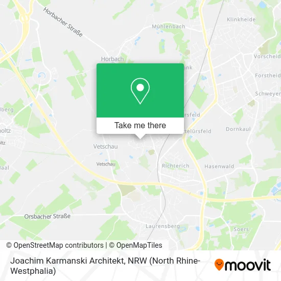 Карта Joachim Karmanski Architekt