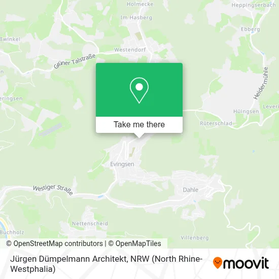 Jürgen Dümpelmann Architekt map