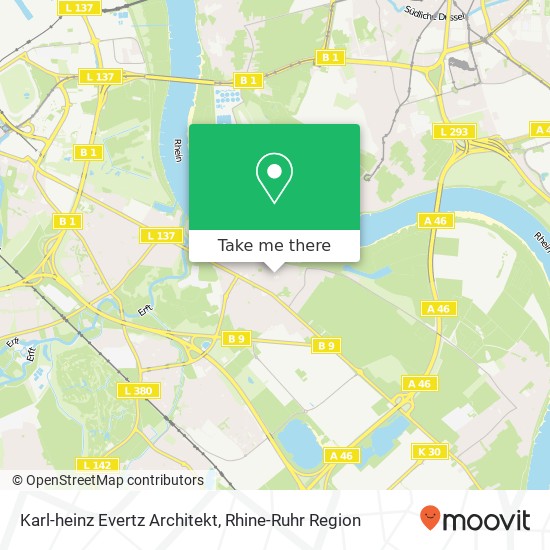 Карта Karl-heinz Evertz Architekt