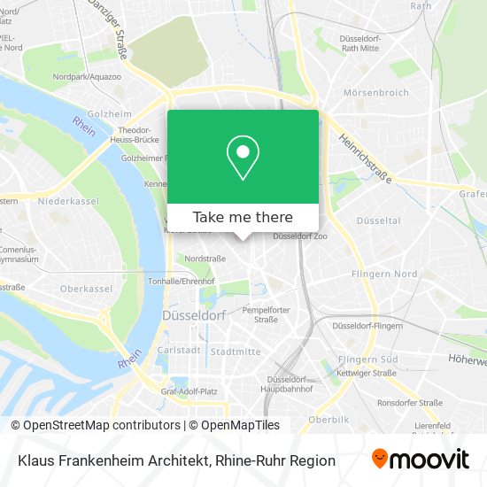 Klaus Frankenheim Architekt map