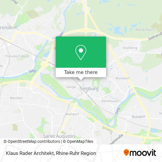 Карта Klaus Rader Architekt