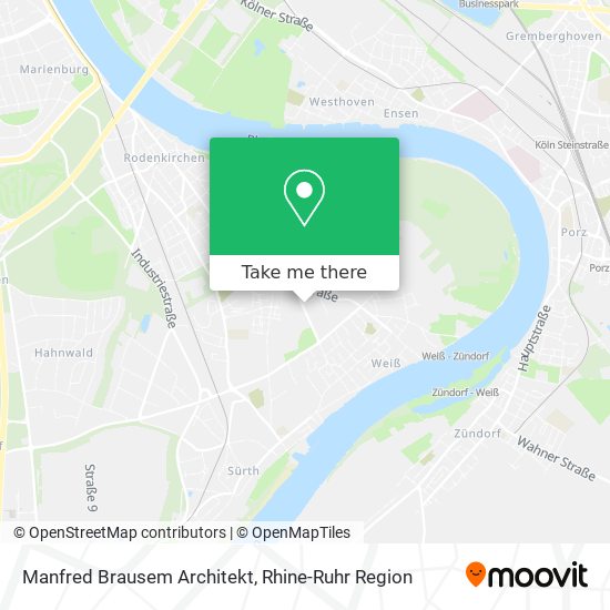 Manfred Brausem Architekt map