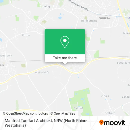 Manfred Tumfart Architekt map