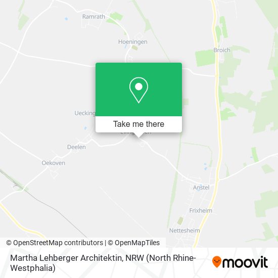Martha Lehberger Architektin map