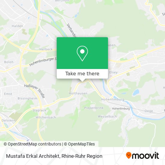Mustafa Erkal Architekt map