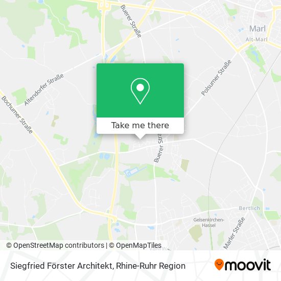 Siegfried Förster Architekt map