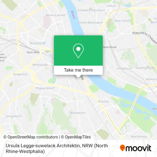 Карта Ursula Legge-suwelack Architektin